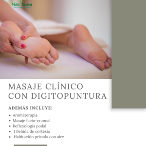 Masaje clínico con digitopuntura