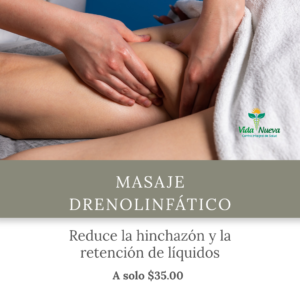 Masaje drenolinfático